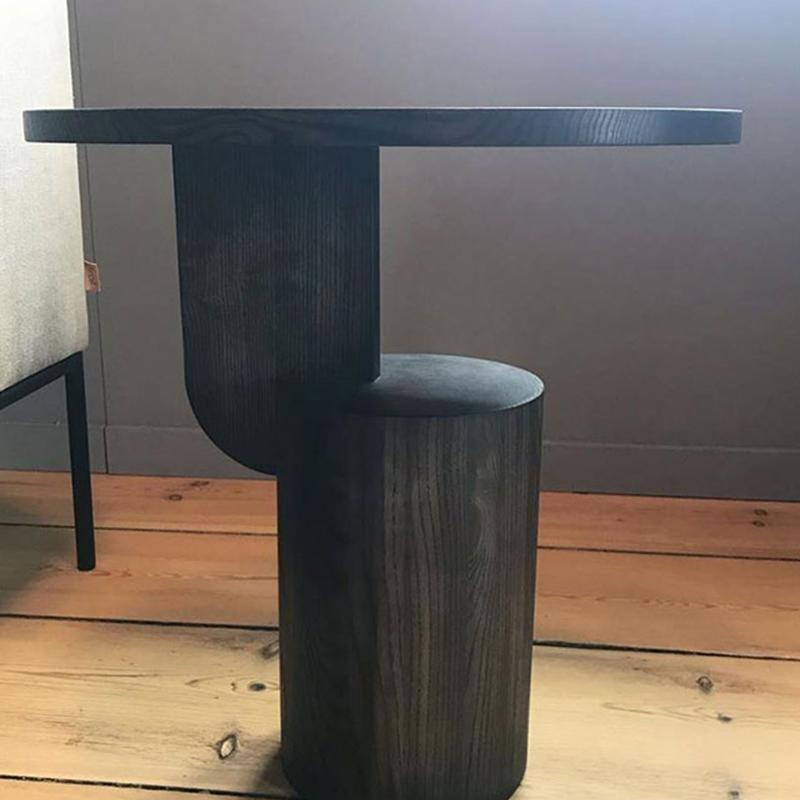 Ivar Side Table, Black - Miola