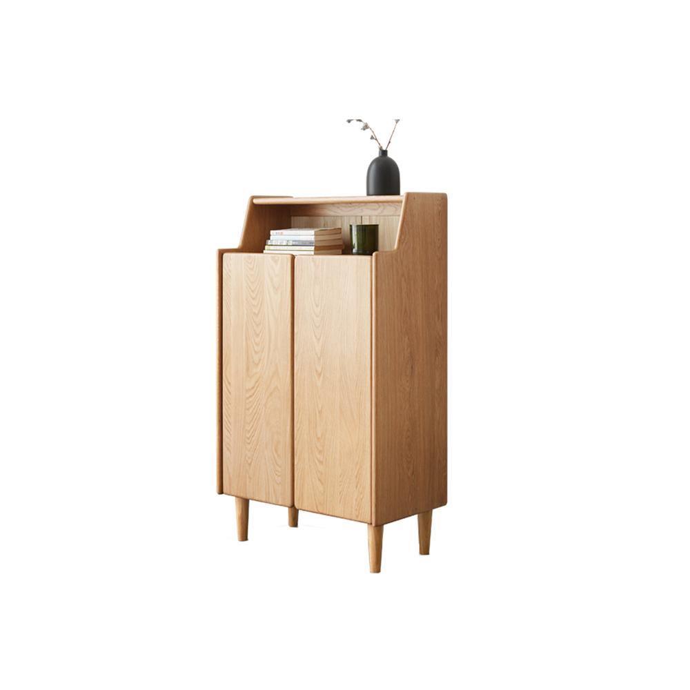 Jasper Entryway Shoe Storage, Light Oak - Miola