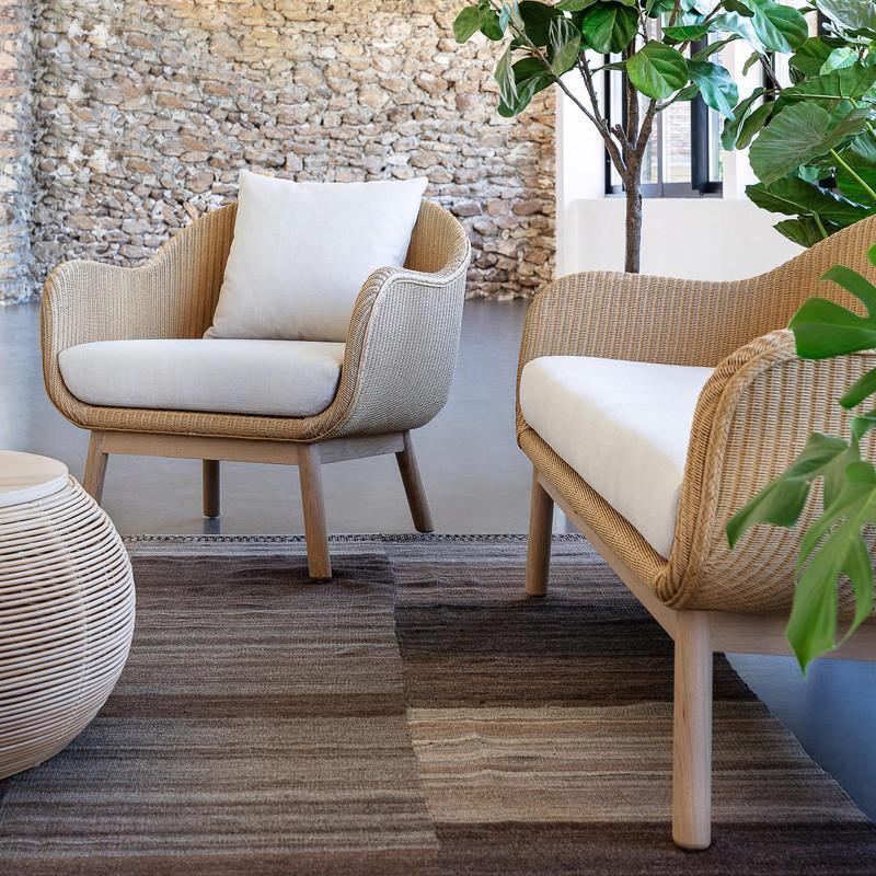 Julii Rattan Single Sofa, Two Seater Sofa, Outdoor Furniture - Miola