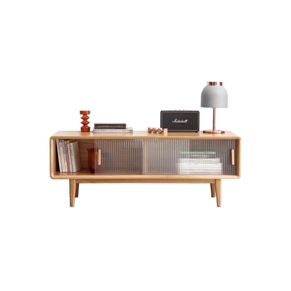 Kerry TV Stand, Light Oak - Miola
