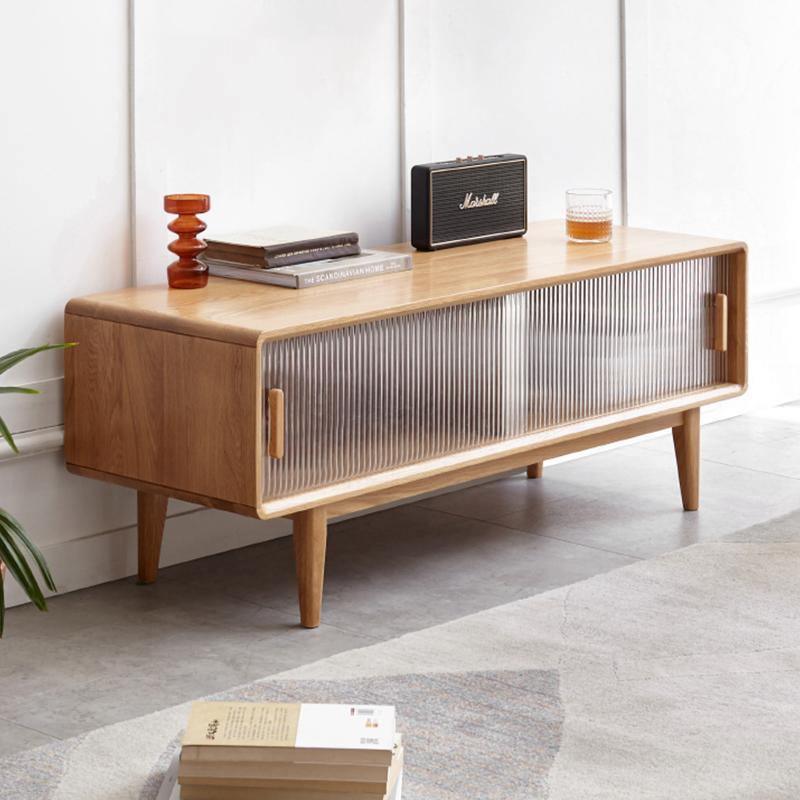 Kerry TV Stand, Light Oak - Miola