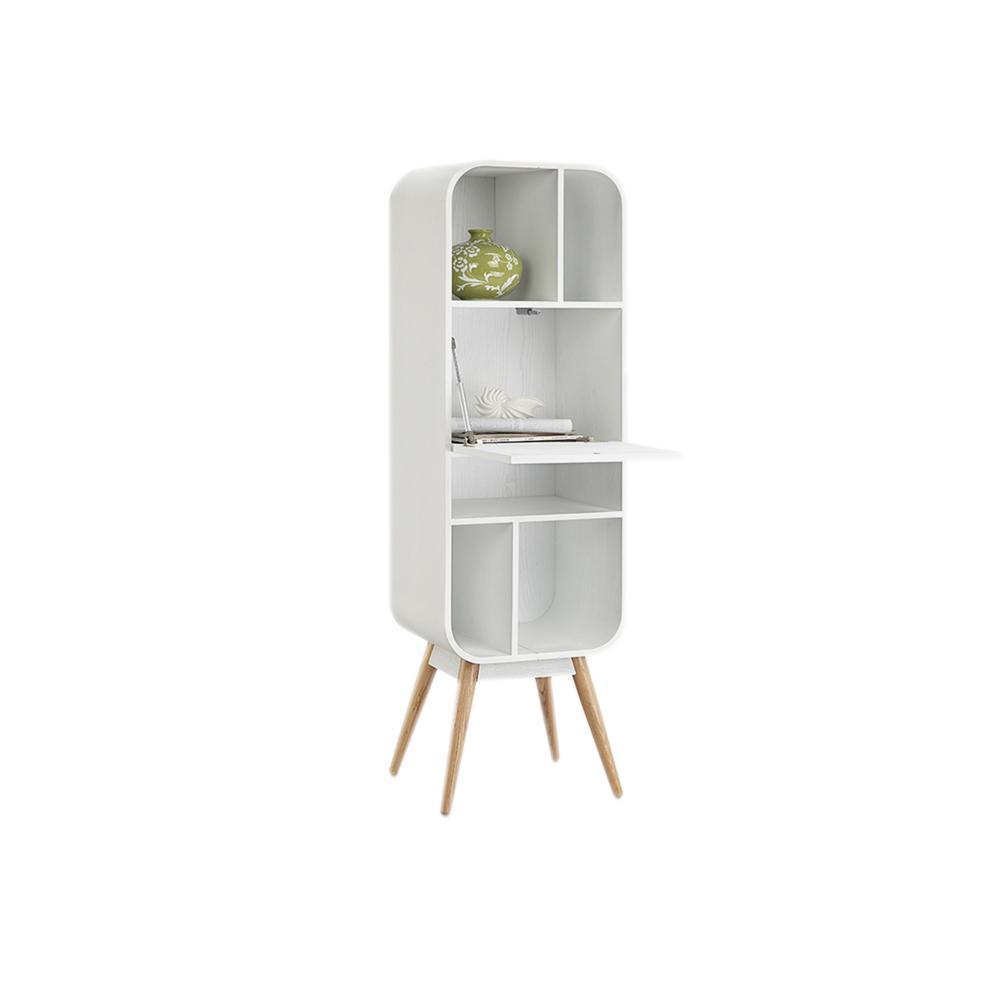 Kya Bookcase, Wood Shelving Unit - Miola