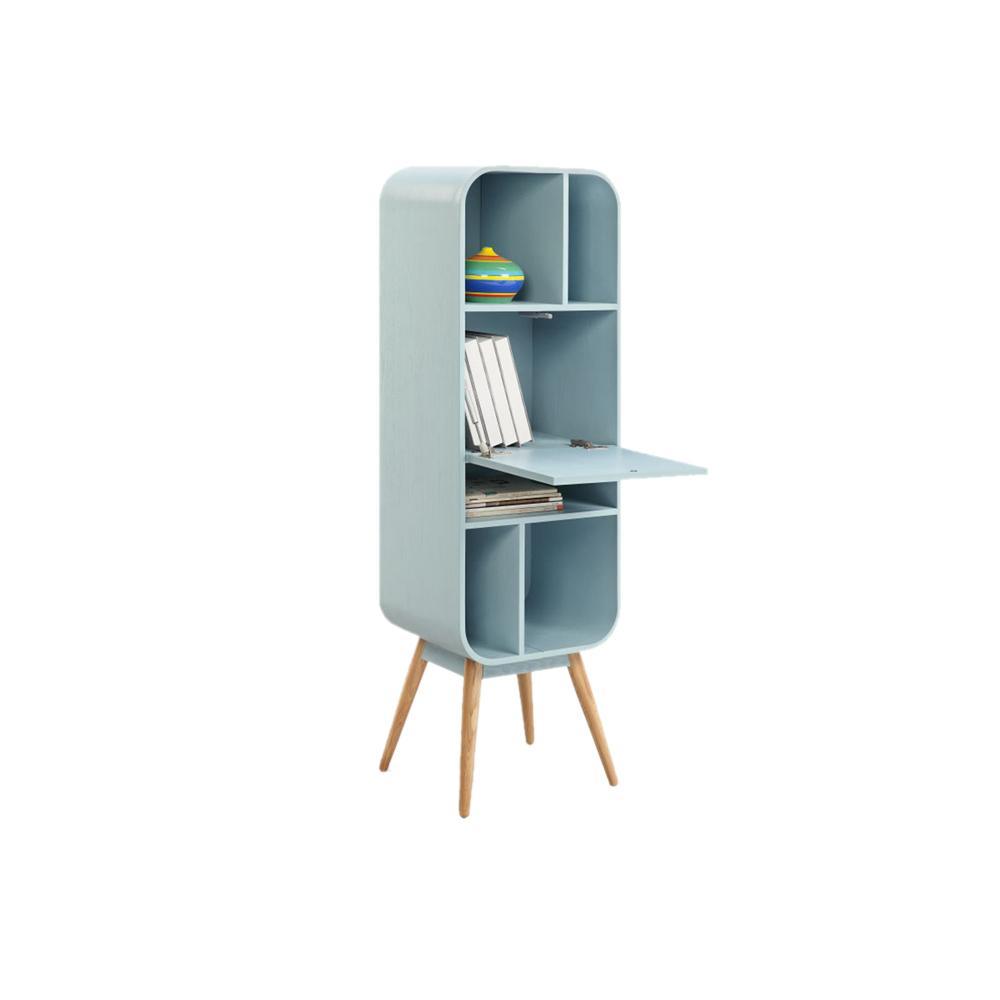Kya Bookcase, Wood Shelving Unit - Miola