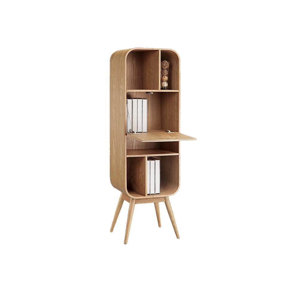 Kya Bookcase, Wood Shelving Unit - Miola