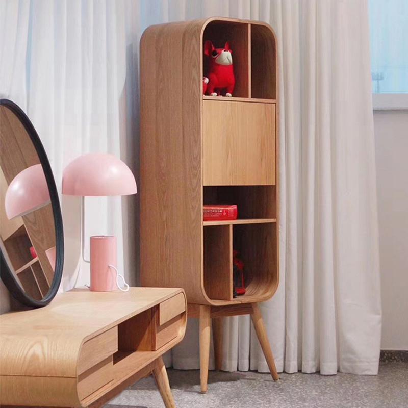 Kya Bookcase, Wood Shelving Unit - Miola