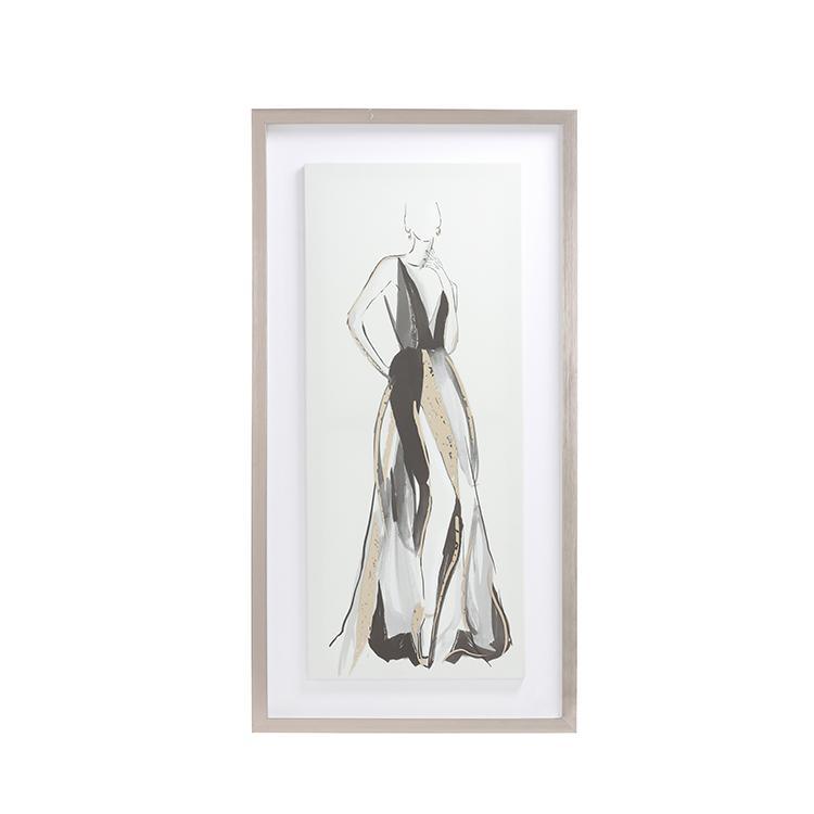 Lady Framed Wall Art Print 40*60cm - Miola