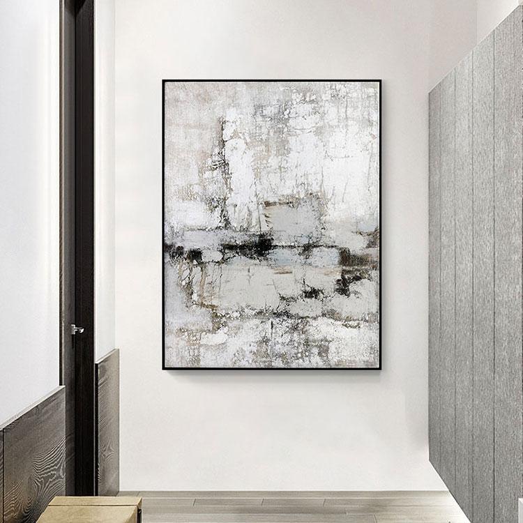 Lake Framed Wall Art Oil Painting 122*122cm - Miola