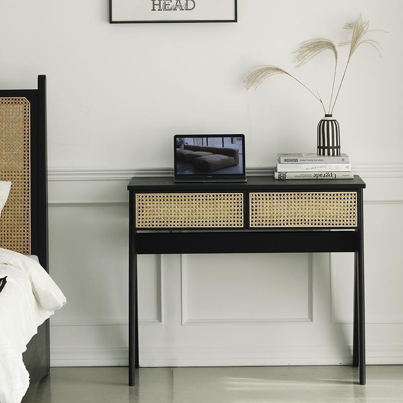 Lambeth Office Desk, Black - Miola