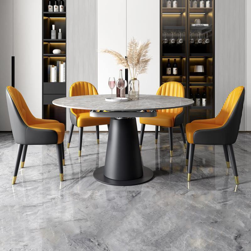 Lessie Extendable Dining Table, Sintered Stone - Miola