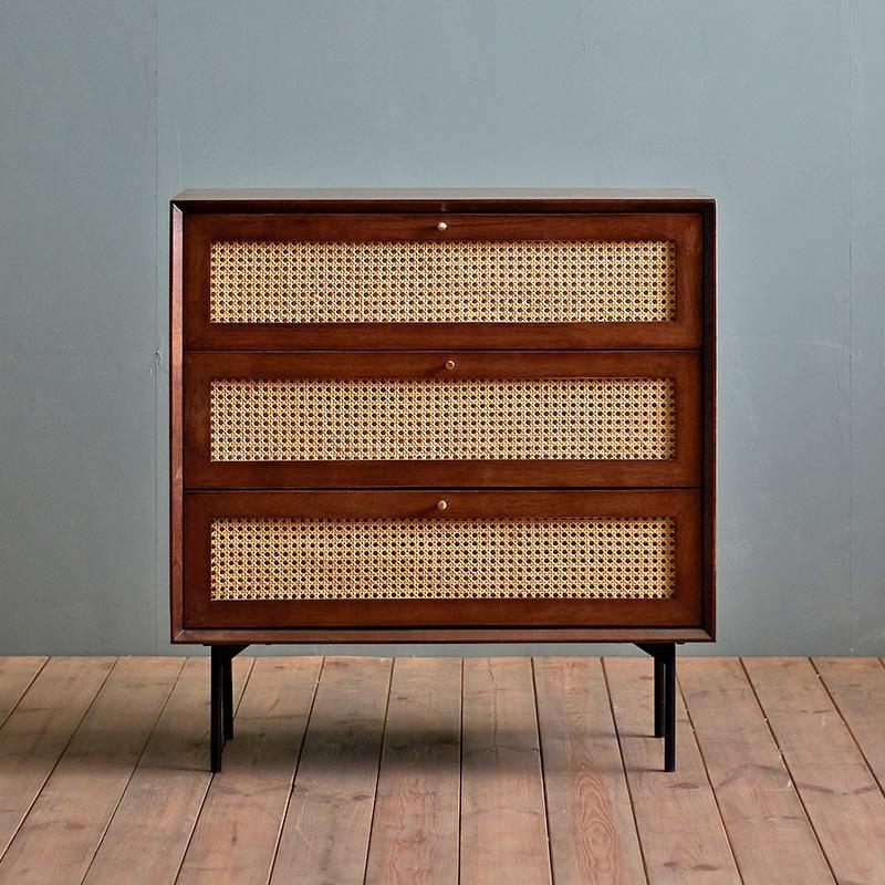 Xavier Sideboard, Side Cabinet, Rattan - Miola