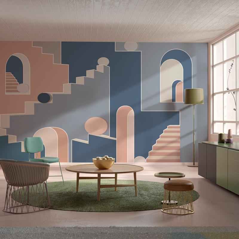 Low Poly & Minimalism Wallpaper, Modern - Miola