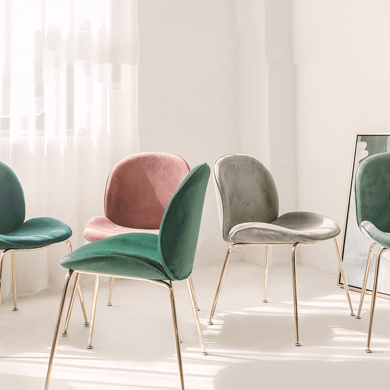 Lule Dining Chair, Velvet - Miola