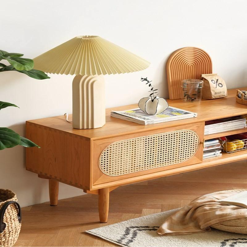 Mario Cane Rattan TV Stand - Miola