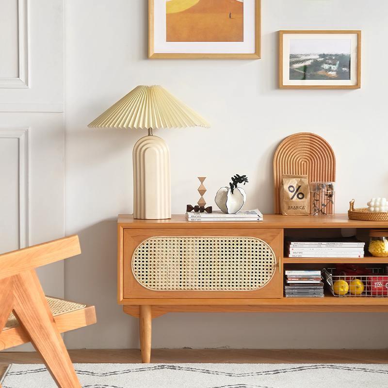 Mario Cane Rattan TV Stand - Miola