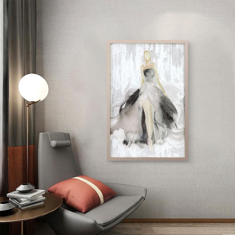 Model Framed Wall Art Print 40*60cm - Miola