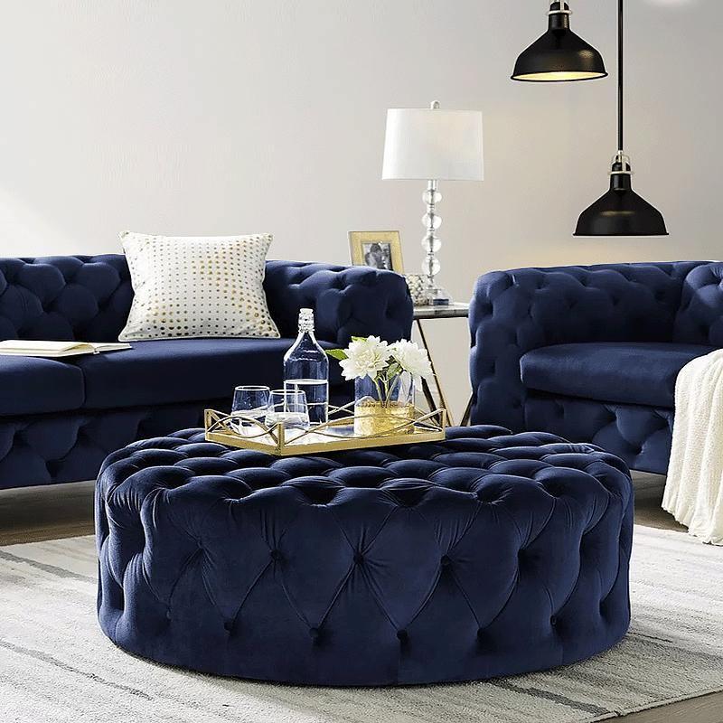 Napoleon Pouffe, Velvet - Miola