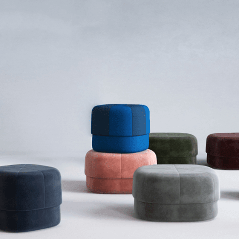 Norman Copenhagen Circus Pouf, Footstool - Miola