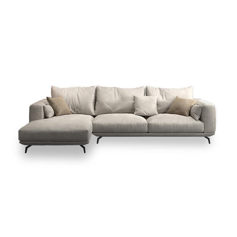 NR23 Three Seater Corner Sofa, Leathaire - Miola