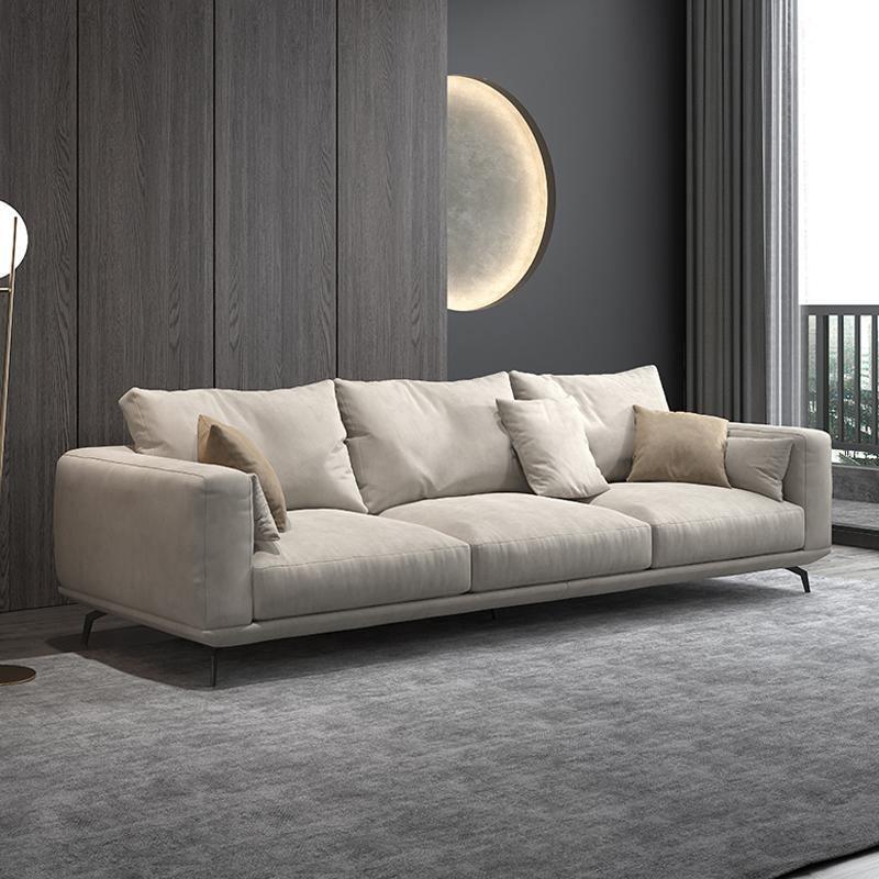 NR23 Three Seater Corner Sofa, Leathaire - Miola