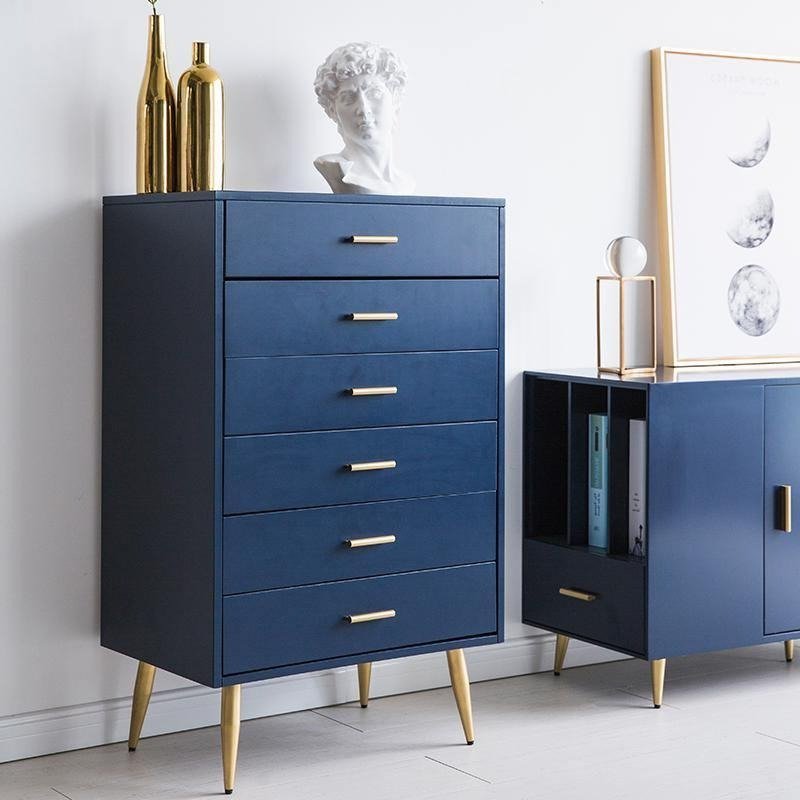 Odie Chests Of Drawers, Blue - Miola