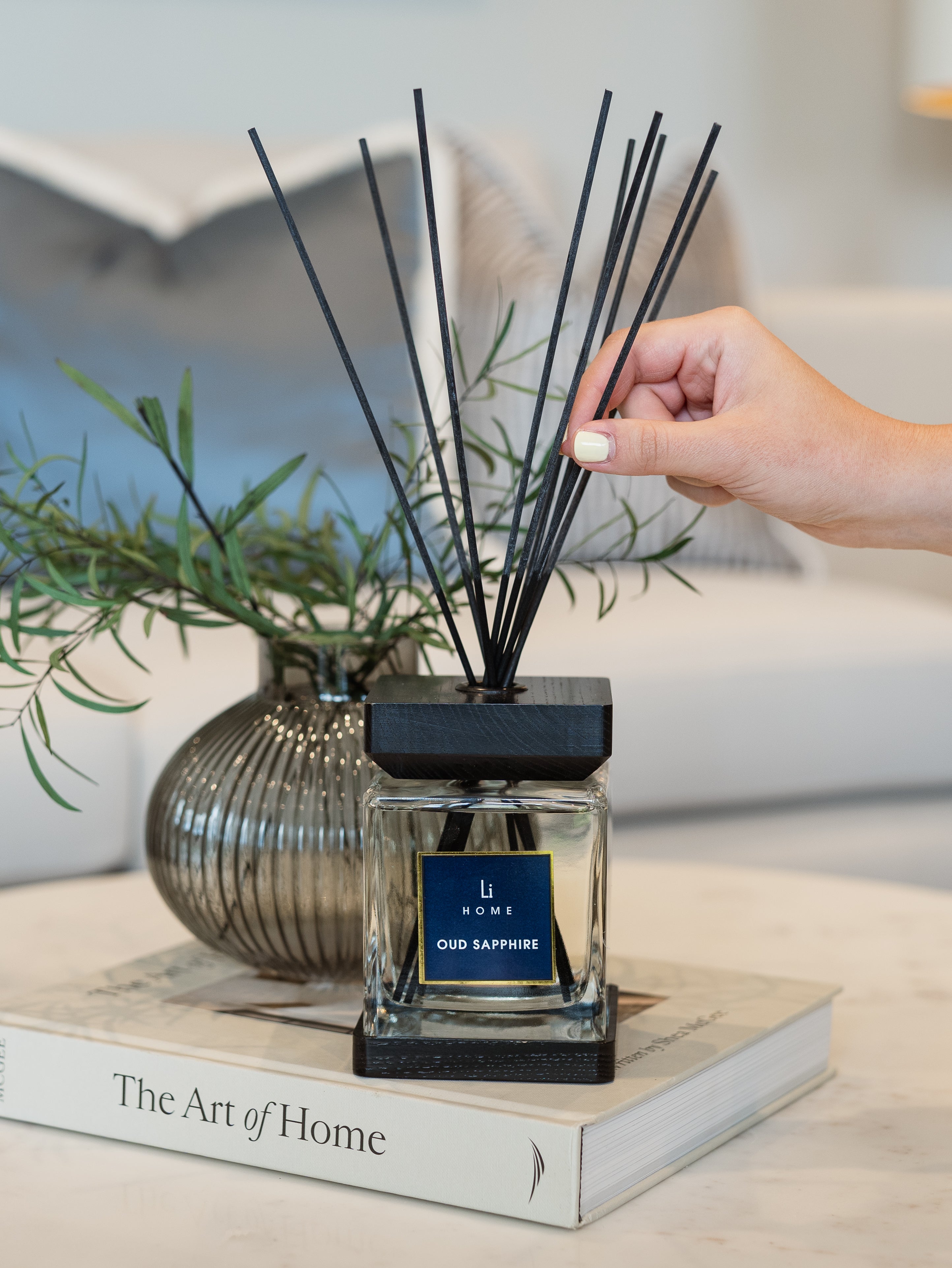 Luxury Square Diffuser - Oud Sapphire - Miola