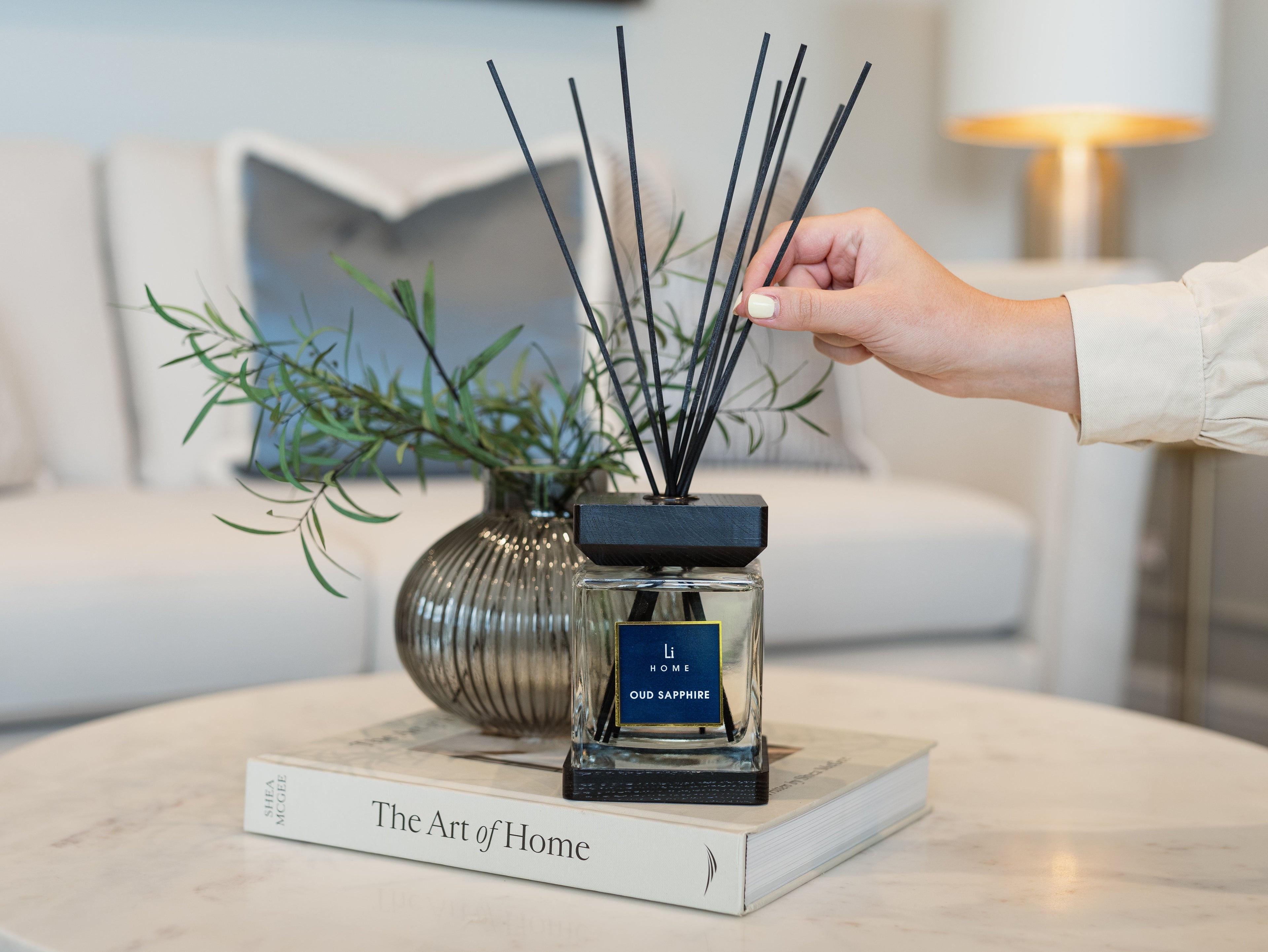 Luxury Square Diffuser - Oud Sapphire - Miola