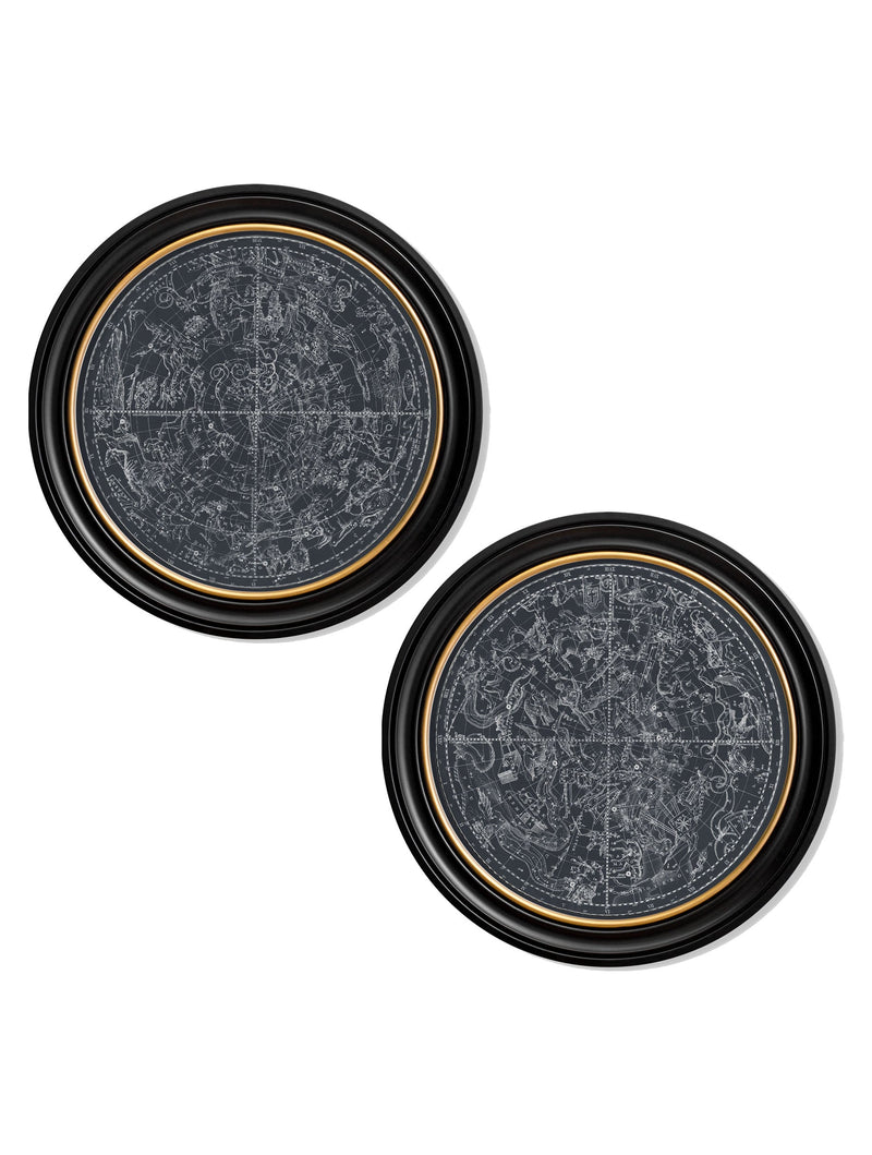 Map of Constellations Framed Prints
