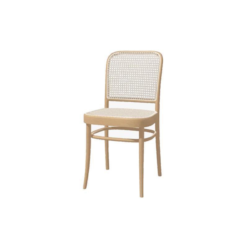 Paris G04 Rattan Dining Chair, Walnut - Miola
