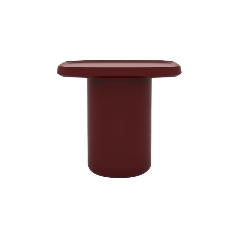 Penn Side Table, Black / Red - Miola