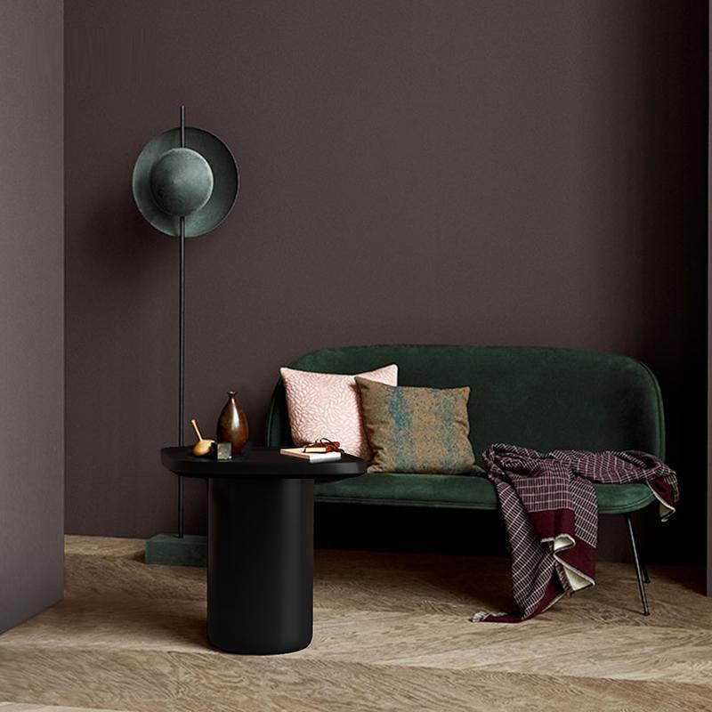 Penn Side Table, Black / Red - Miola