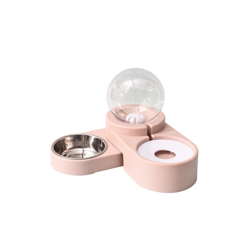 Pet Bowl Tray, Pink Or Blue - Miola
