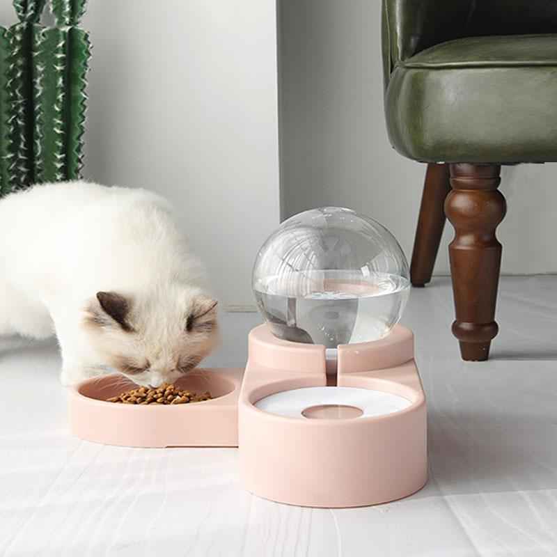 Pet Bowl Tray, Pink Or Blue - Miola