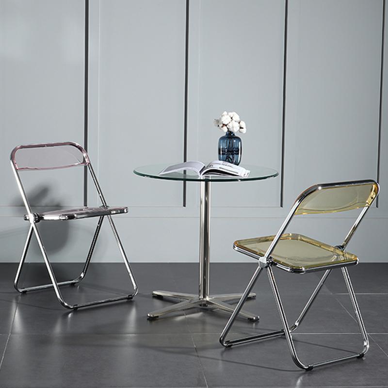 Philippe Starck Style Acrylic Folding Chair II - Miola