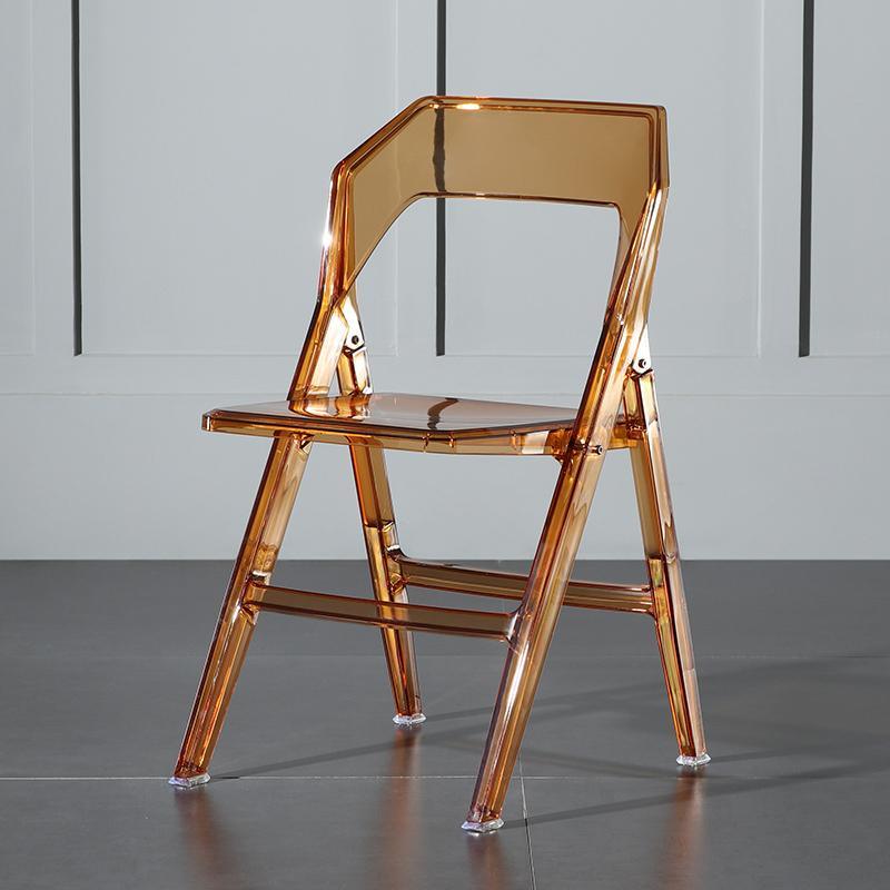 Philippe Starck Style Acrylic Folding Chair - Miola