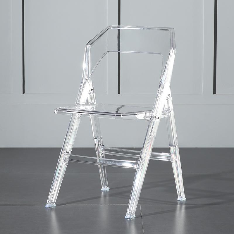 Philippe Starck Style Acrylic Folding Chair - Miola