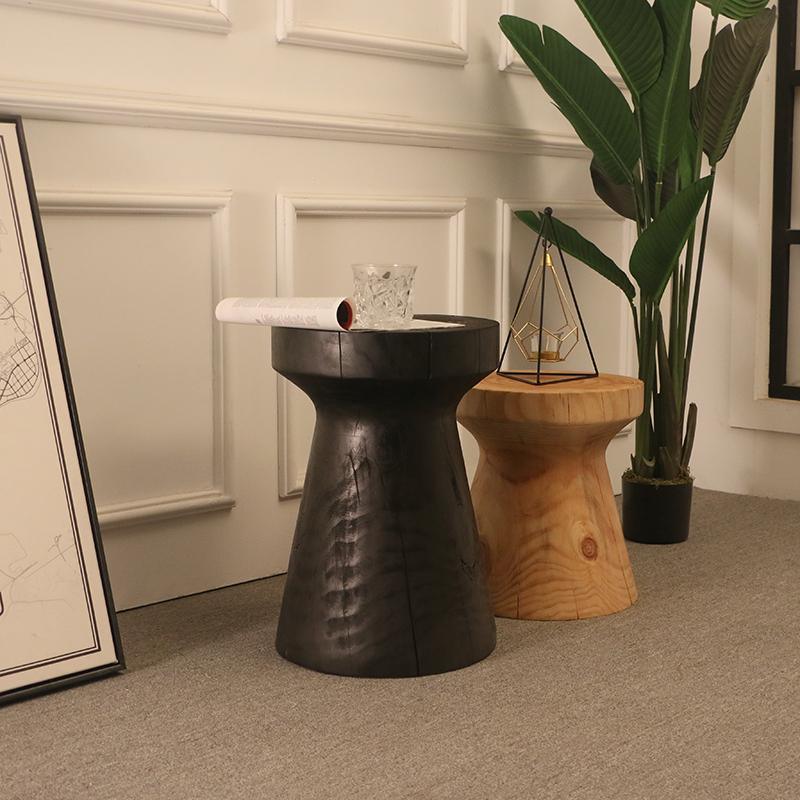 R35 Side Table, Solid Wood, Oak - Miola