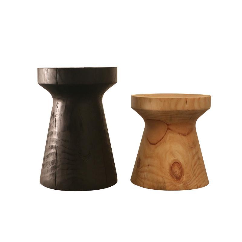 R35 Side Table, Solid Wood, Oak - Miola