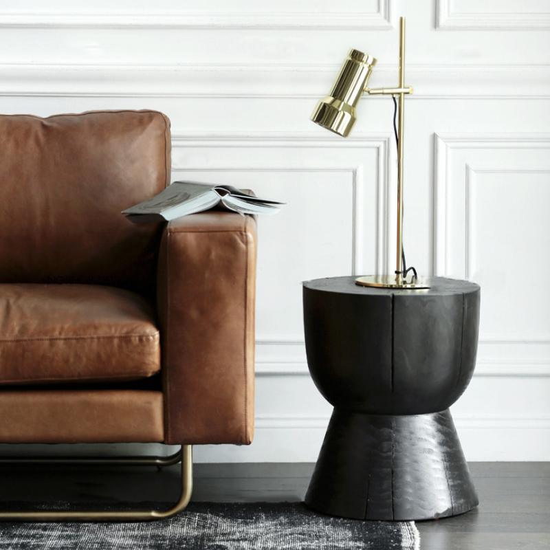 R86 Side Table, Black Oak - Miola