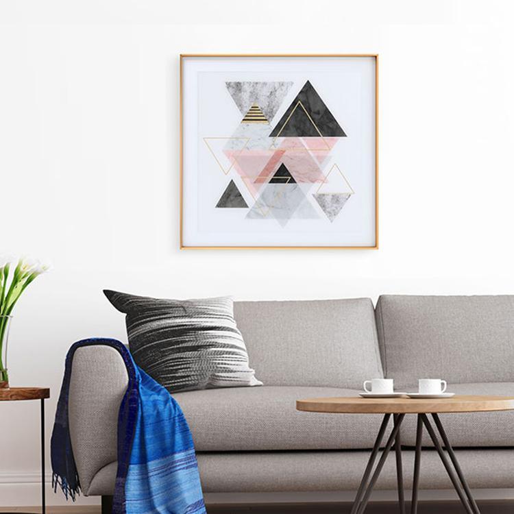 Rhythm Framed Wall Art Print 70*70cm - Miola