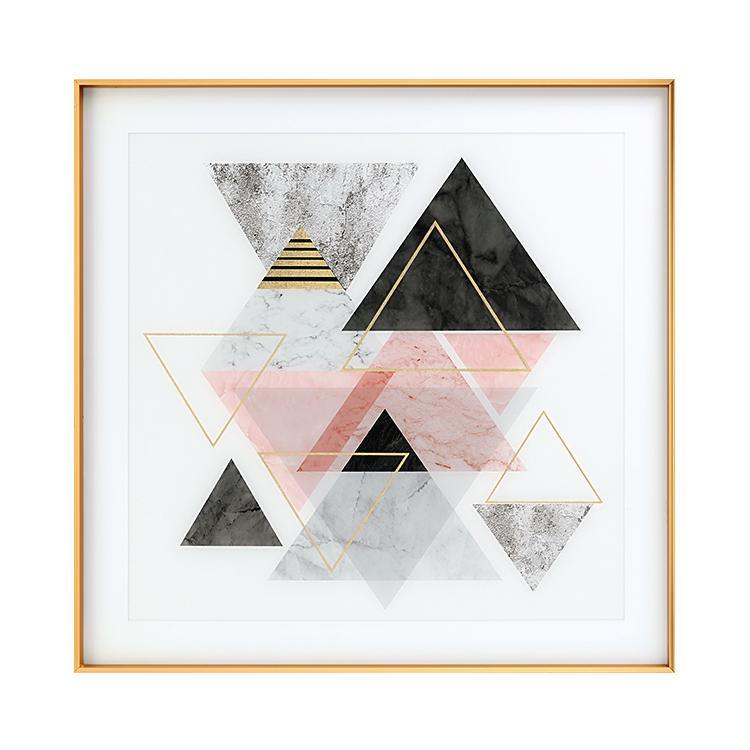 Rhythm Framed Wall Art Print 70*70cm - Miola