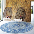 Rome Round Wool Rug II - Miola