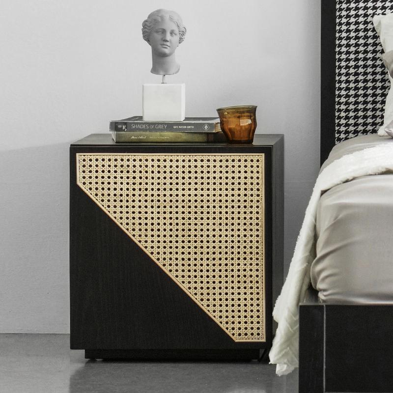 Rosa Side Table, Bedside Table - Miola