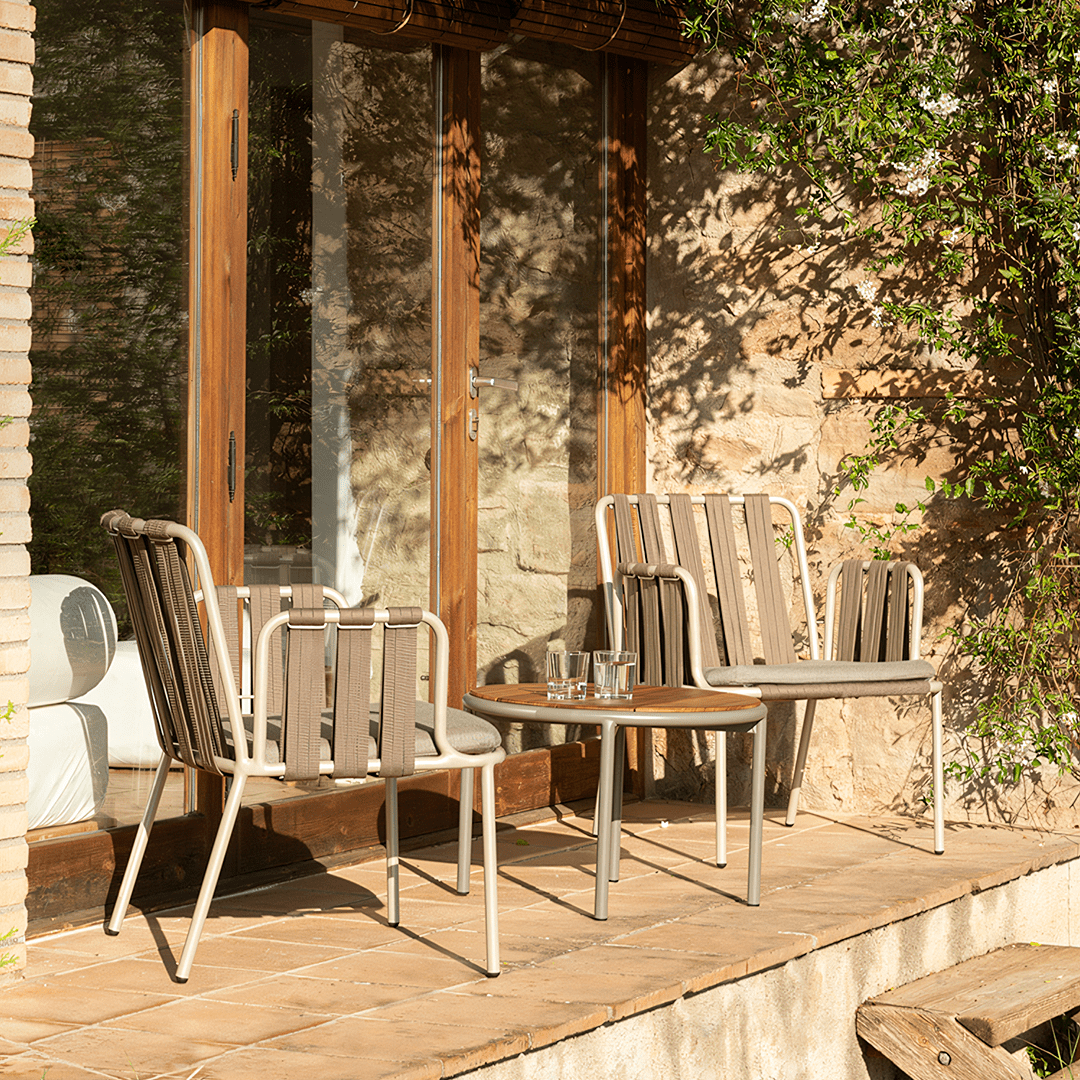 Artemis Outdoor Rattan Dining Chair, For Patio Garden - Miola