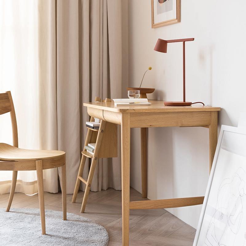 Sadie Office Desk, Ash - Miola