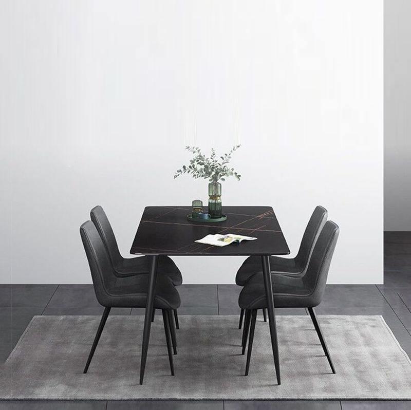 Samirah Dining Table, Sintered Stone - Miola
