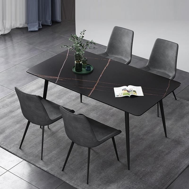 Samirah Dining Table, Sintered Stone - Miola