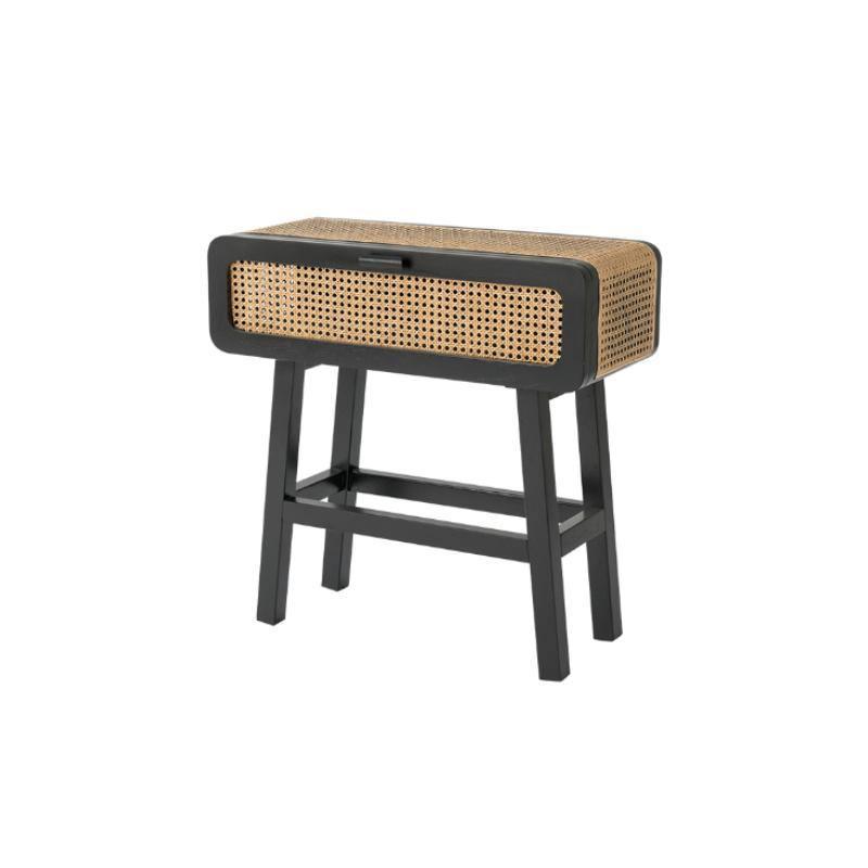 Saul Rattan Side Table, Bedside Table - Miola