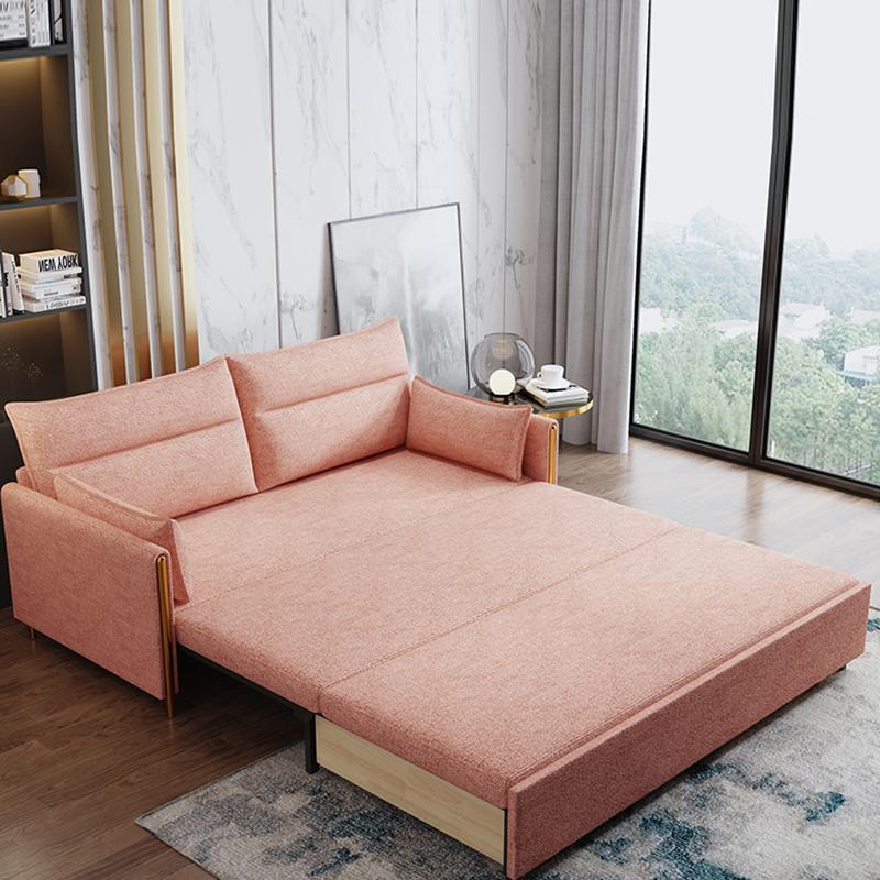 SB122 Two Seater Sofa Bed, Linen - Miola