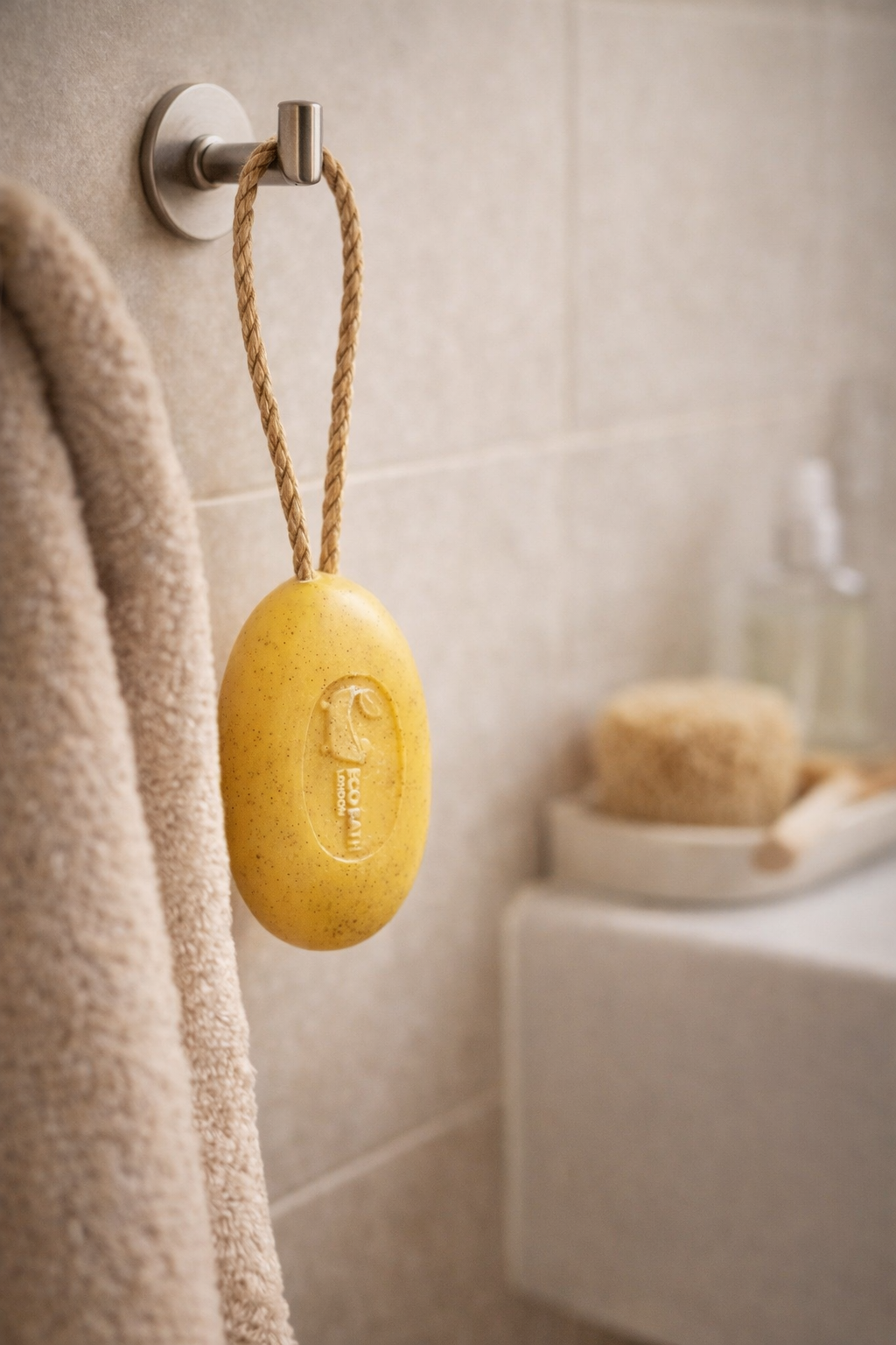 Lime Soap on A Rope