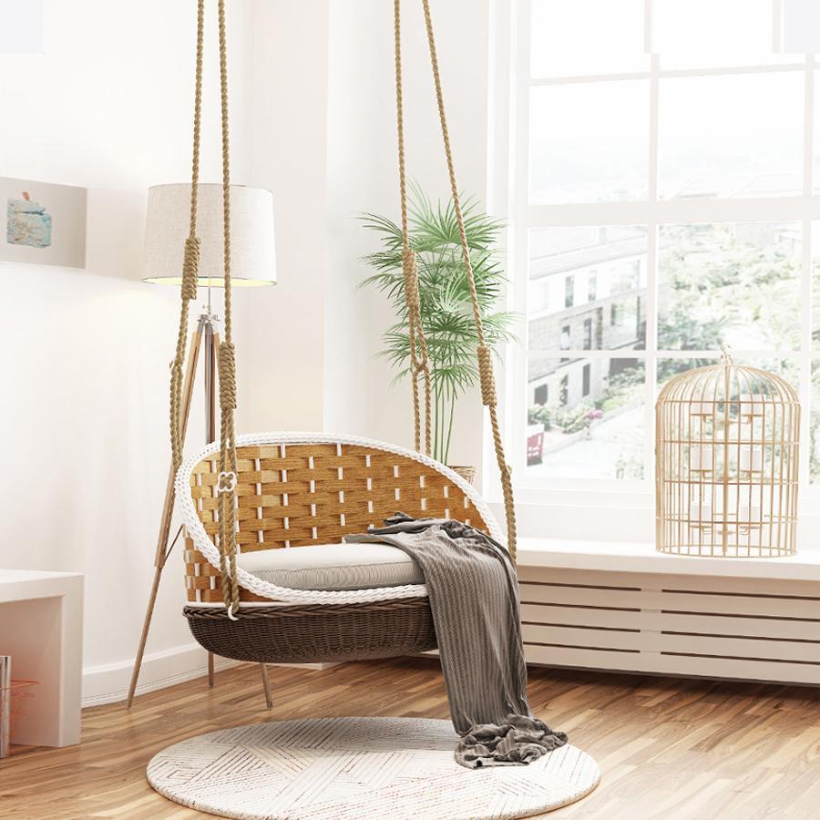 SU121 Swing Hanging Armchair, Outdoor Furniture, Rattan - Miola